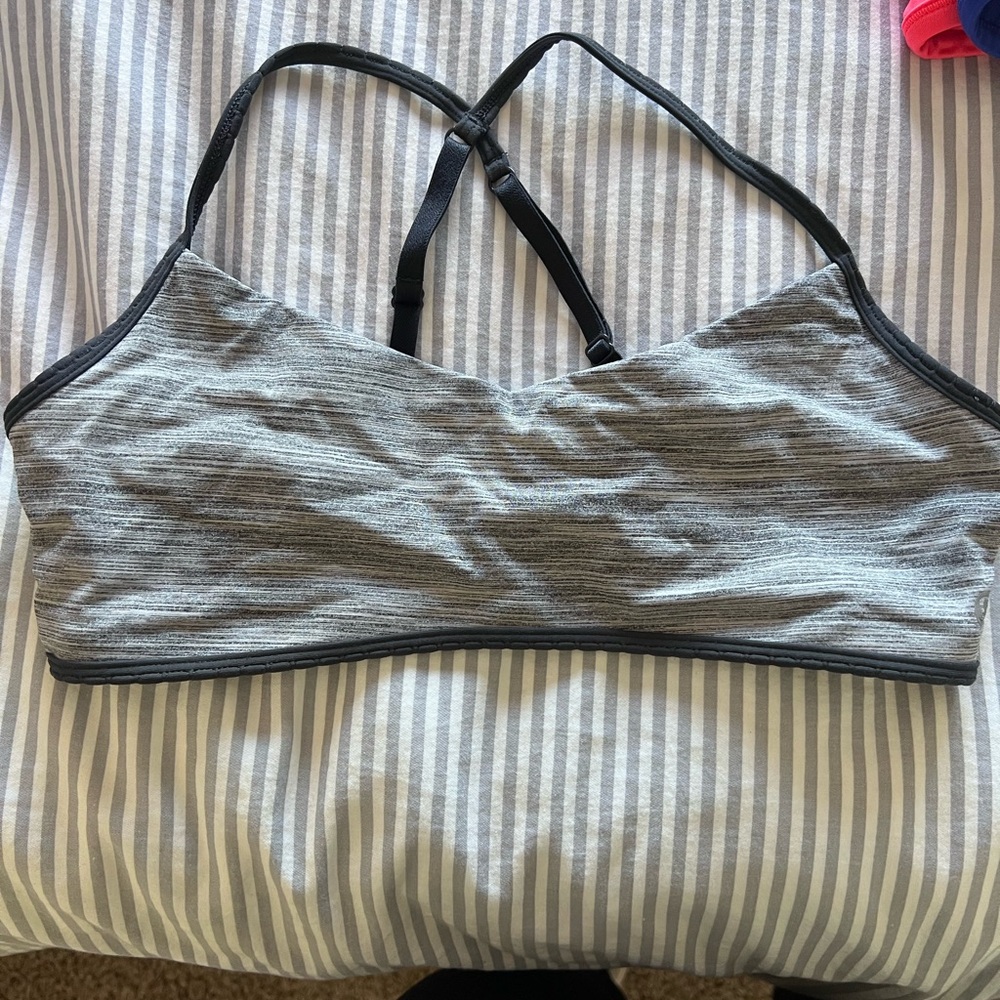 Gray Women's lululemon bra size 10